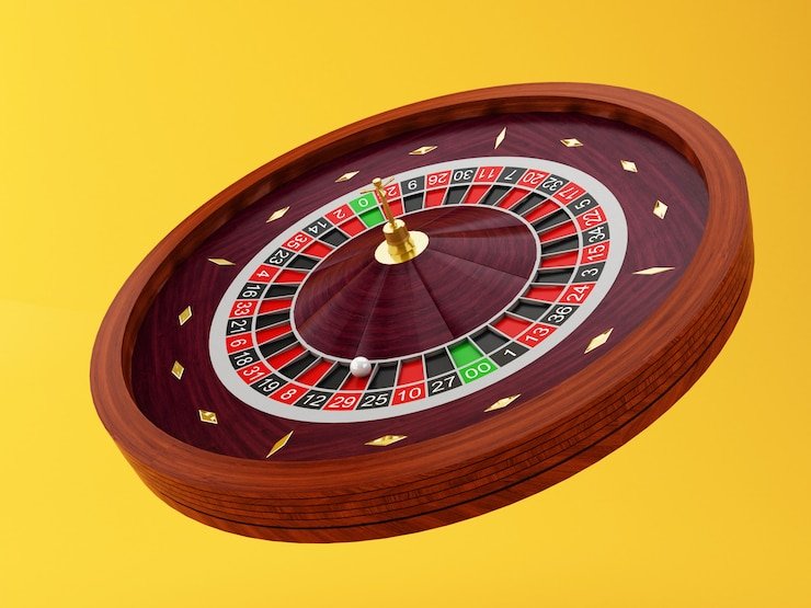 Live roulette table on mana777 with betting-closed notification and spinning-wheel animation
